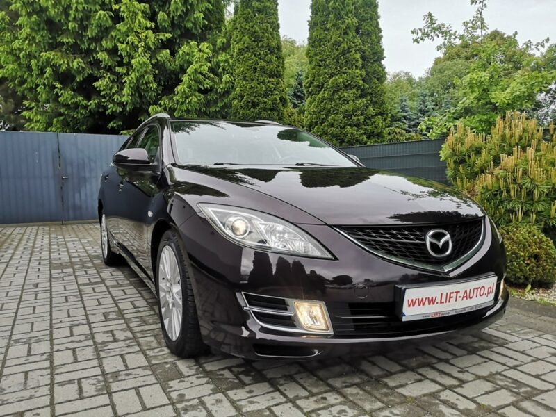 Mazda 6 2.0 D 140KM Klimatronik Nawi Kamera Alu Halogeny Tempomat Gwarancja II (2007-2013)