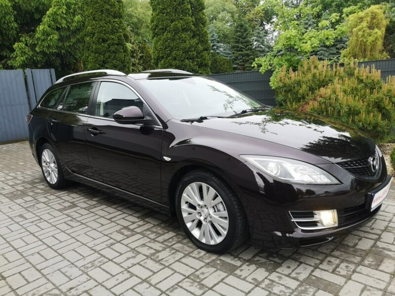 Mazda 6 2.0 D 140KM Klimatronik Nawi Kamera Alu Halogeny Tempomat Gwarancja II (2007-2013)