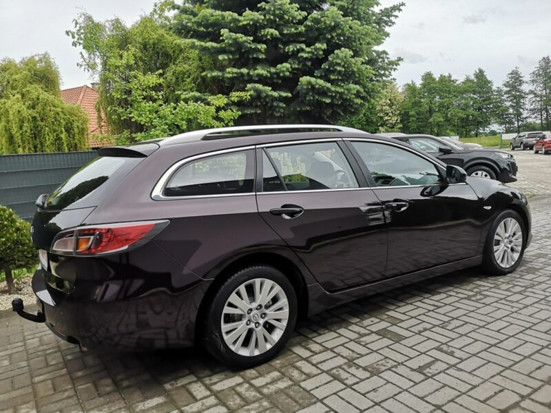 Mazda 6 2.0 D 140KM Klimatronik Nawi Kamera Alu Halogeny Tempomat Gwarancja II (2007-2013)