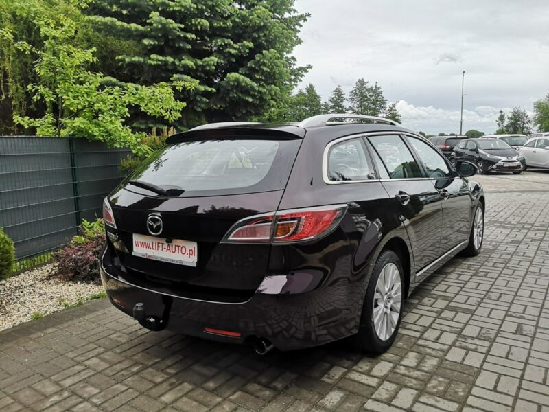 Mazda 6 2.0 D 140KM Klimatronik Nawi Kamera Alu Halogeny Tempomat Gwarancja II (2007-2013)