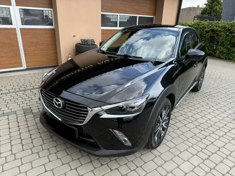 Mazda CX-3 2,0 120KM Klima Navi Hud Serwis Koła lato+zima