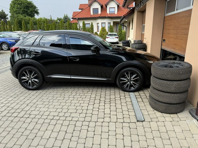 Mazda CX-3 2,0 120KM Klima Navi Hud Serwis Koła lato+zima