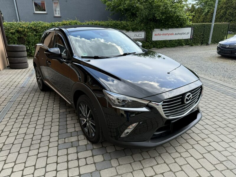 Mazda CX-3 2,0 120KM Klima Navi Hud Serwis Koła lato+zima