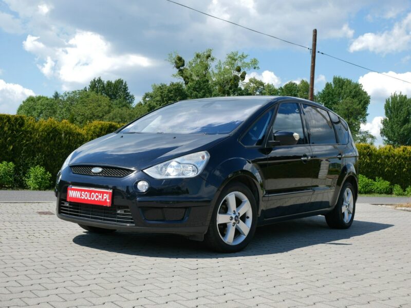 Ford S-Max 2.0TDCI 140KM Titanium -7 Osób -7 Fot -Skóra -Ekrany DVD -Grzane fotel I (2006-2015)