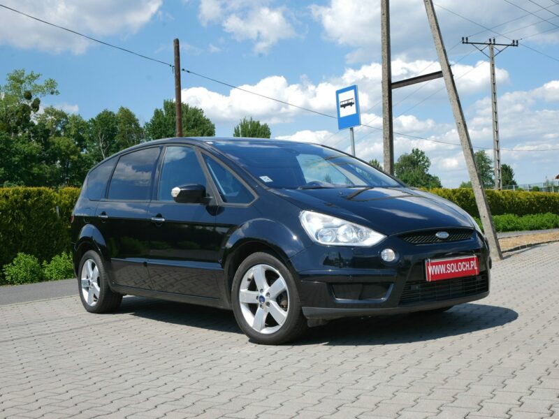 Ford S-Max 2.0TDCI 140KM Titanium -7 Osób -7 Fot -Skóra -Ekrany DVD -Grzane fotel I (2006-2015)
