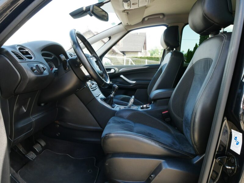 Ford S-Max 2.0TDCI 140KM Titanium -7 Osób -7 Fot -Skóra -Ekrany DVD -Grzane fotel I (2006-2015)