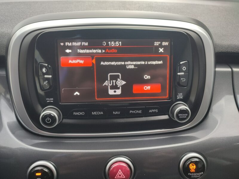 Fiat 500x Nawigacja klimatronik Gwarancja