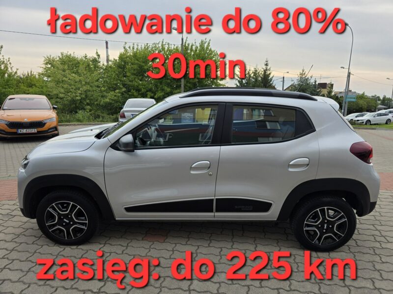 Dacia spring 2023r F.vat Salon Polska Expression Electric 45 Bezwypadkowy 225km z