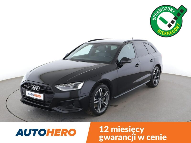 Audi A4 S-tronic quattro S-Line navi grzane fotele ACC LED kamera alcantara B9 (2015-)