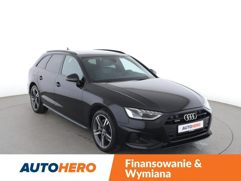 Audi A4 S-tronic quattro S-Line navi grzane fotele ACC LED kamera alcantara B9 (2015-)