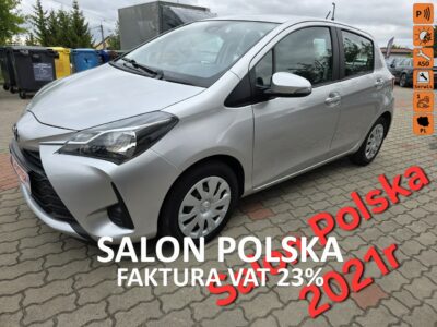 Toyota Yaris 2021 Tylko Salon Polska 1Właściciel JAK NOWY SUPER STAN IV (2020-)