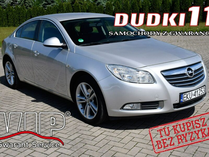 Opel Insignia 2,0d DUDKI11 Navi.Klimatr 2str. Tempomat.Alu.kredyt.OKAZJA A (2008-2017)