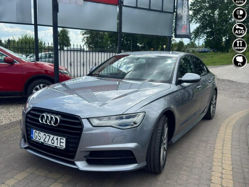 Audi A6 Sline Salon Polski PoLift Matrix 1-Właściciel Shadow Lin serwis C7 (2011-)
