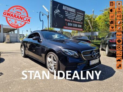 Mercedes E 220 2.2 CDI 194 KM, 4-Matic, Kamery 360, Automat, Full LED, Panorama, Alu W213 (2016-)