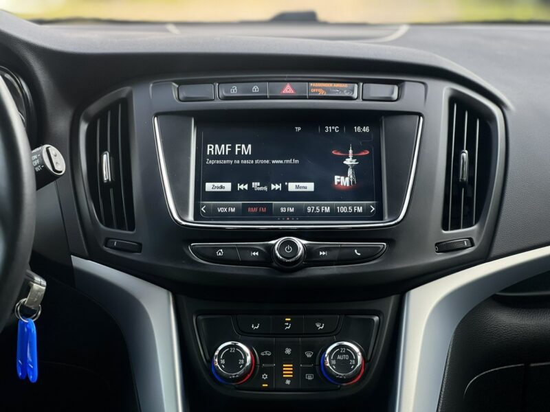 Opel Zafira Salon Polska Poleasingowy I właściciel Serwis ASO VAT 23% Bezwypadkowy C (2011-)