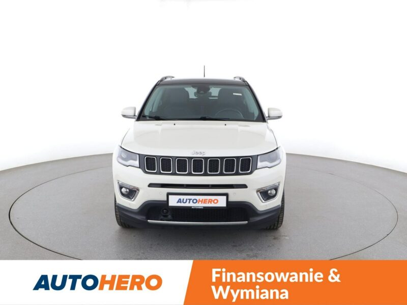 Jeep Compass 4x4 automat skóra LED navi klima auto panorama kamera i czujniki park II (2016-)