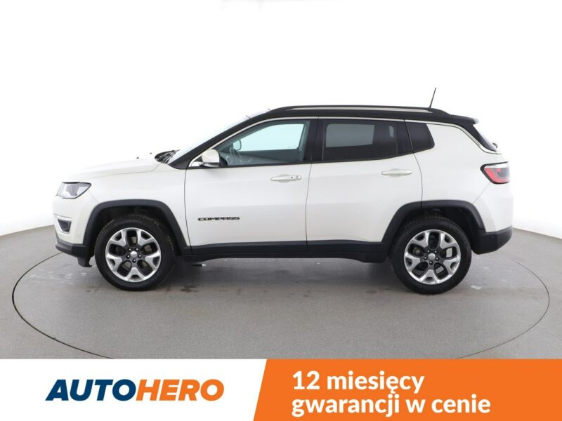 Jeep Compass 4x4 automat skóra LED navi klima auto panorama kamera i czujniki park II (2016-)