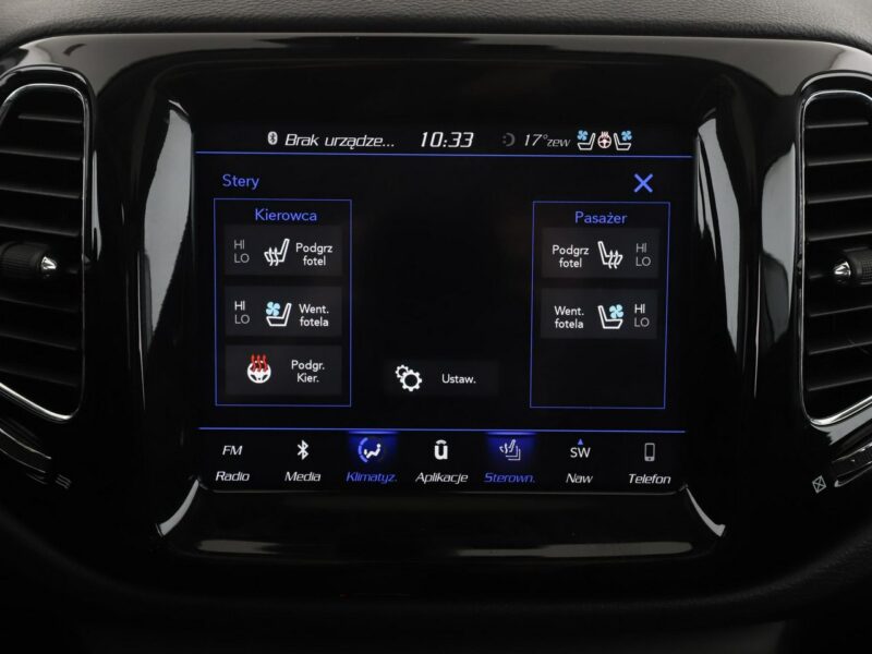 Jeep Compass 4x4 automat skóra LED navi klima auto panorama kamera i czujniki park II (2016-)