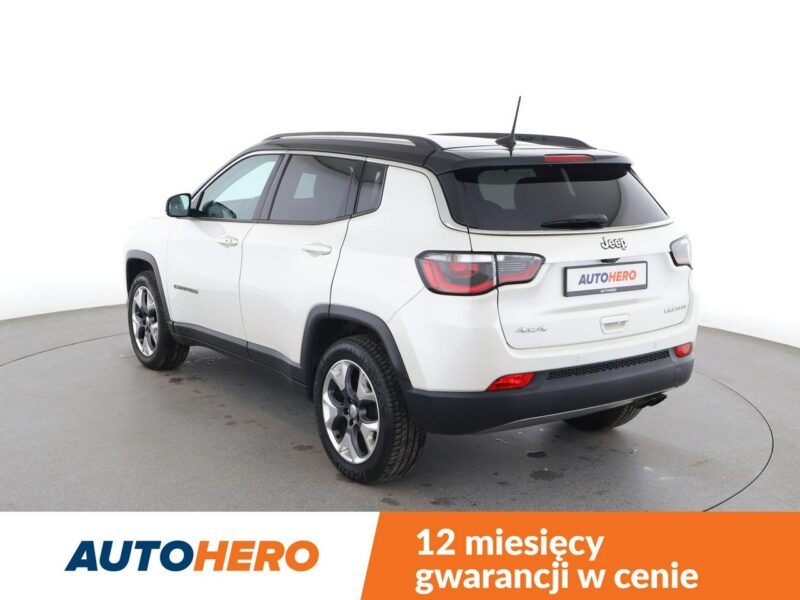 Jeep Compass 4x4 automat skóra LED navi klima auto panorama kamera i czujniki park II (2016-)