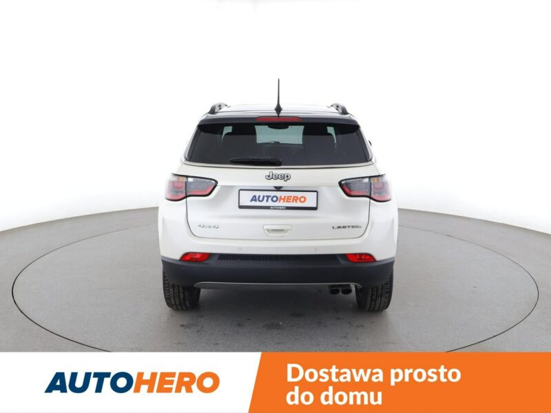 Jeep Compass 4x4 automat skóra LED navi klima auto panorama kamera i czujniki park II (2016-)