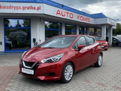 Nissan Micra 1.5 90 KM , Bordo perła,Klima, Gwarancja K14 (2017-)