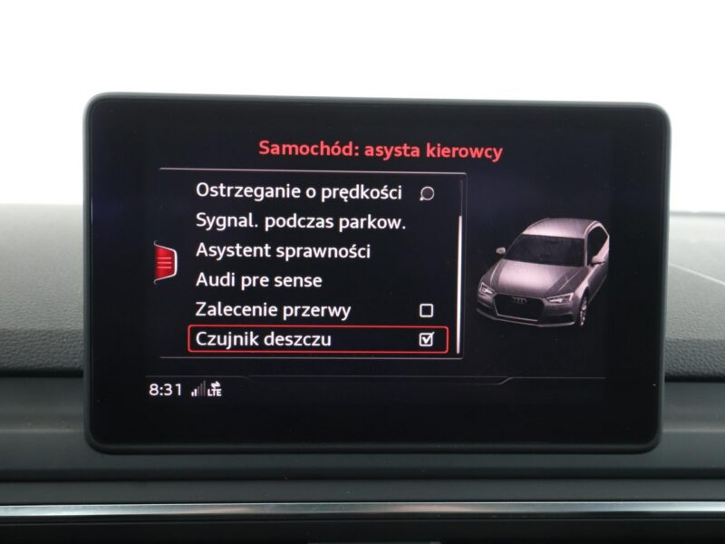 Audi A4 FV23% xenon S-tronic navi grzane fotele czujniki parkowania B9 (2015-)