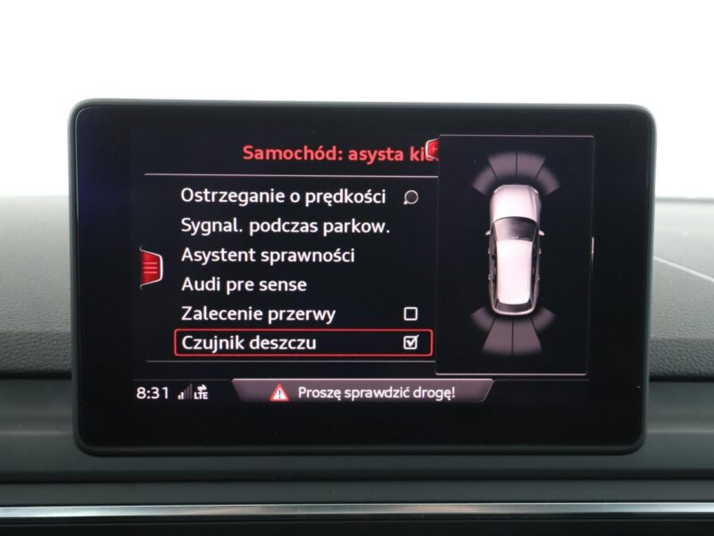 Audi A4 FV23% xenon S-tronic navi grzane fotele czujniki parkowania B9 (2015-)
