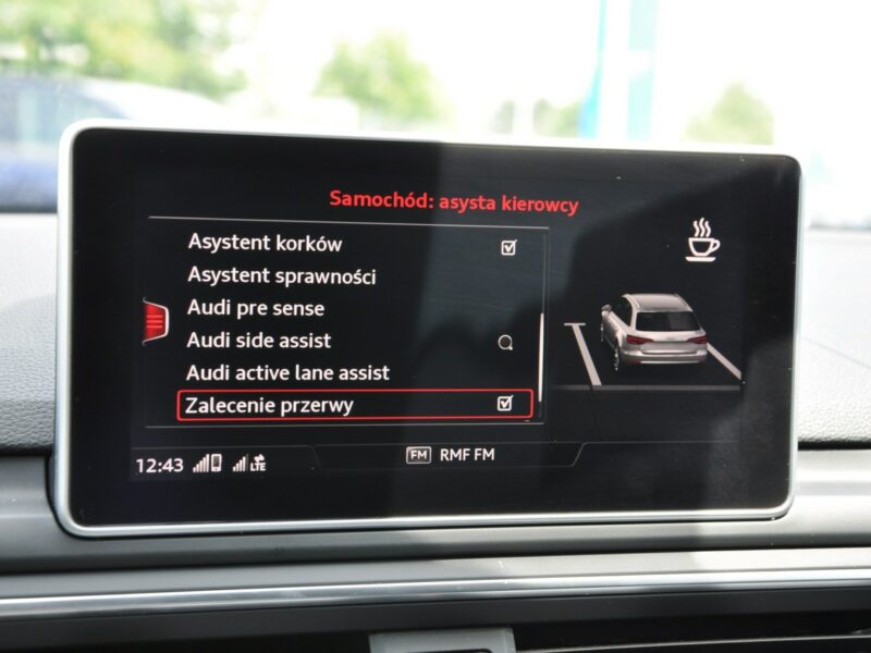 Audi A4 AVANT Competition 2.0TDI 190KM S-tronic S-line Matrix ACC El.klapa Key B9 (2015-)