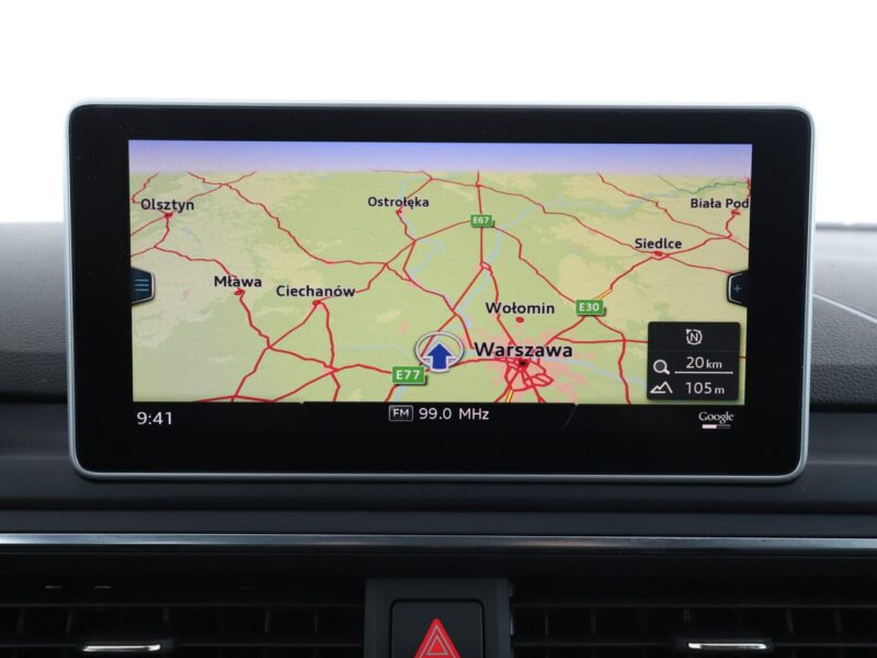Audi A4 virtual cocpit xenon navi klima auto grzane fotele czujniki parkowania B9 (2015-)