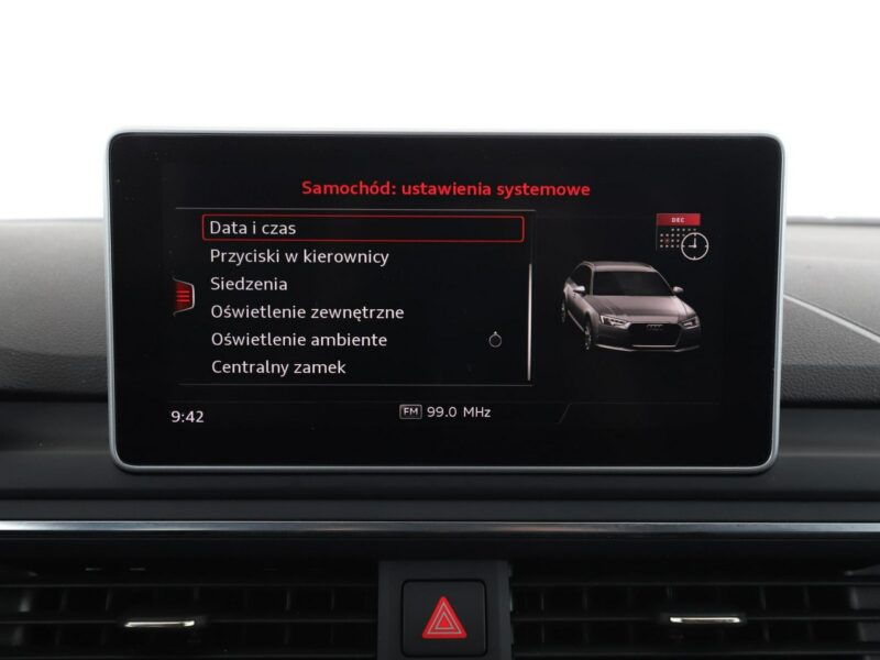 Audi A4 virtual cocpit xenon navi klima auto grzane fotele czujniki parkowania B9 (2015-)