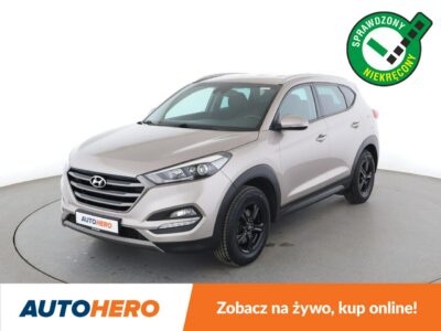 Hyundai Tucson navi kamera tempomat grzane fotele Bluetooth hak LED III (2015-2020)