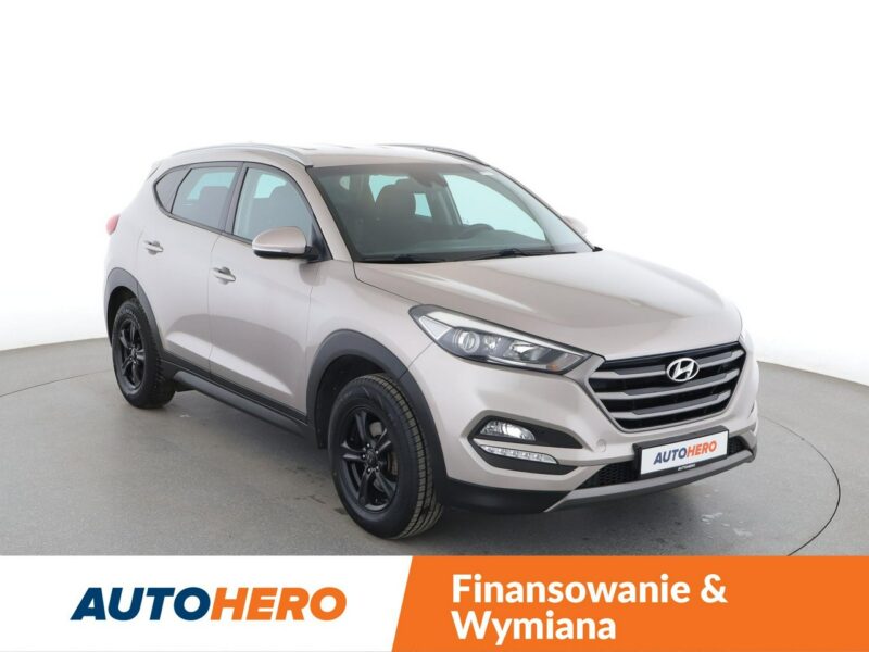 Hyundai Tucson navi kamera tempomat grzane fotele Bluetooth hak LED III (2015-2020)
