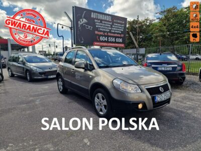 Fiat Sedici 1.6 Benzyna 108 KM, 4x4, Klimatyzacja, Alufelgi, Hak, Komputer