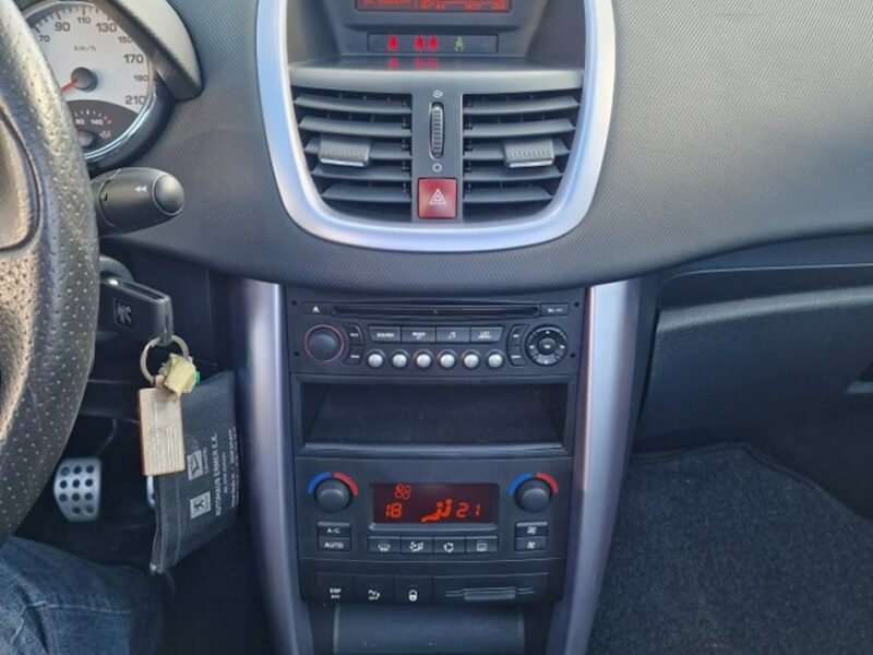 Peugeot 207 CC 1.6 Benzyna 120 KM, Cabrio, Klima Automatyczna, Alufelgi, Komputer,