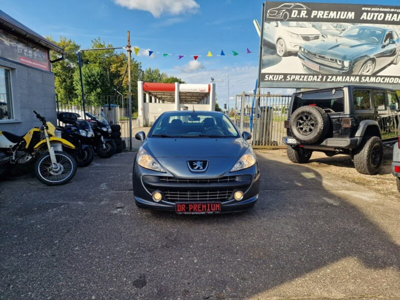 Peugeot 207 CC 1.6 Benzyna 120 KM, Cabrio, Klima Automatyczna, Alufelgi, Komputer,