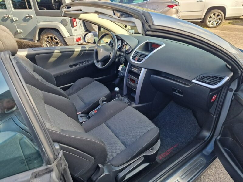 Peugeot 207 CC 1.6 Benzyna 120 KM, Cabrio, Klima Automatyczna, Alufelgi, Komputer,