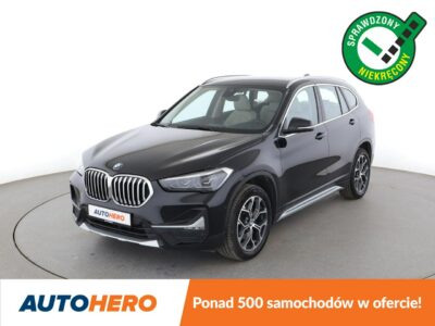 BMW X1 2.0D Automat xLine Klimatronik Tempomat Nawigacja Skóra ParkAssist PDC II (F48) (2015-)