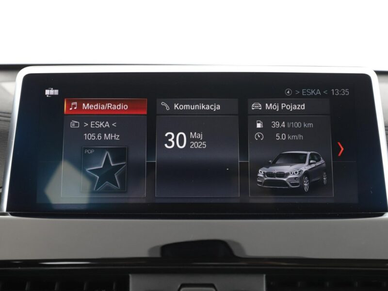 BMW X1 2.0D Automat xLine Klimatronik Tempomat Nawigacja Skóra ParkAssist PDC II (F48) (2015-)