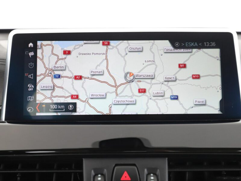 BMW X1 2.0D Automat xLine Klimatronik Tempomat Nawigacja Skóra ParkAssist PDC II (F48) (2015-)