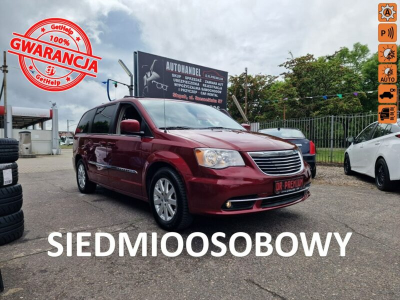 Chrysler Town & Country 3.6 Benzyna 286 KM, Automat, Kamera, Skóra, Bluetooth, EL Drzwi +Klapa V (2007-2016)