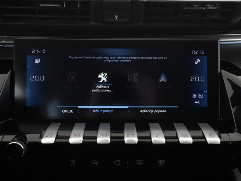 Peugeot 508 automat półskóra full LED navi kamera i czujniki parkowania II (2018-)