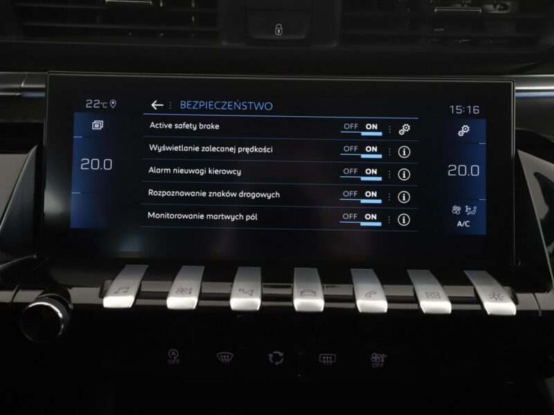 Peugeot 508 automat półskóra full LED navi kamera i czujniki parkowania II (2018-)