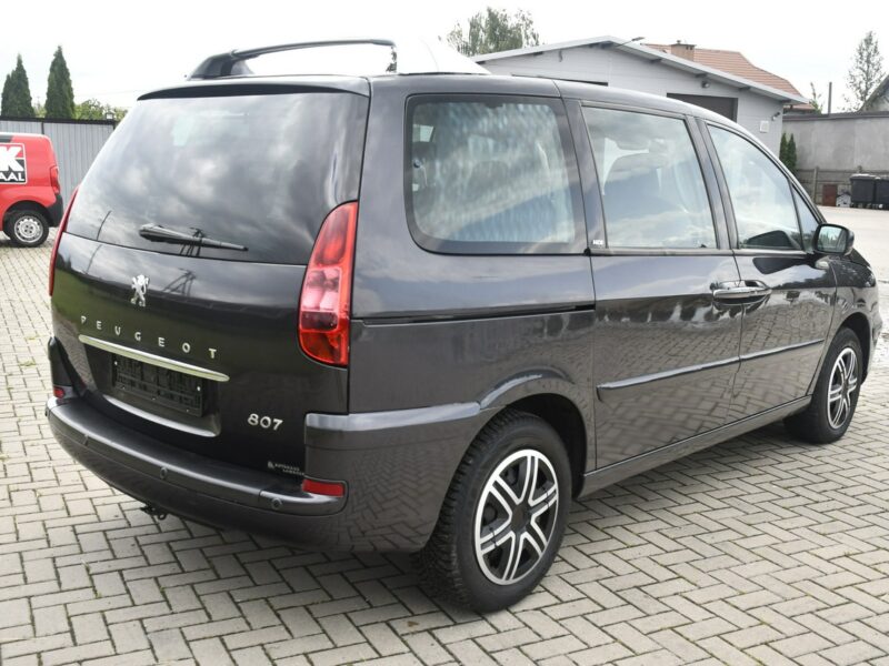 Peugeot 807 2,0hdi Elektr.Drzwi..7 Foteli.Parktronic.Hak.Klimatr 2 str.kredyt.OKAZ
