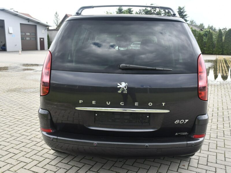 Peugeot 807 2,0hdi Elektr.Drzwi..7 Foteli.Parktronic.Hak.Klimatr 2 str.kredyt.OKAZ