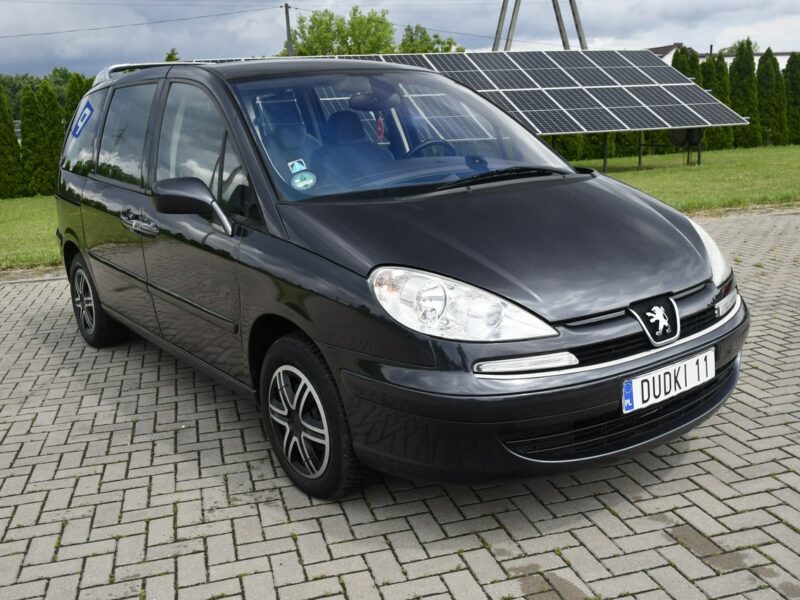 Peugeot 807 2,0hdi Elektr.Drzwi..7 Foteli.Parktronic.Hak.Klimatr 2 str.kredyt.OKAZ