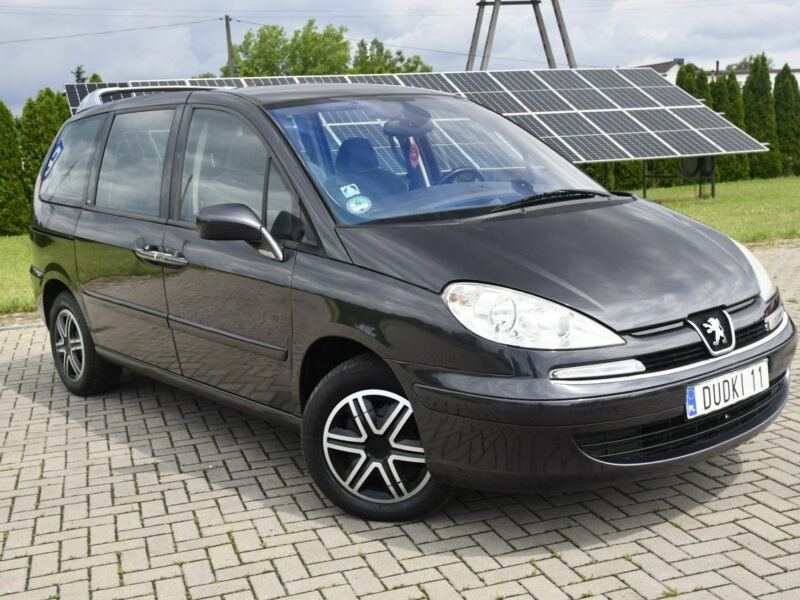 Peugeot 807 2,0hdi Elektr.Drzwi..7 Foteli.Parktronic.Hak.Klimatr 2 str.kredyt.OKAZ