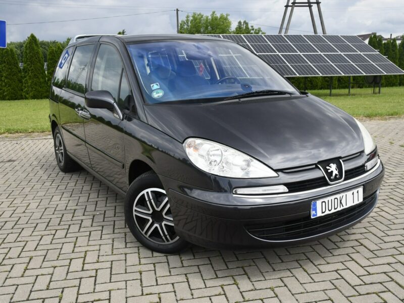 Peugeot 807 2,0hdi Elektr.Drzwi..7 Foteli.Parktronic.Hak.Klimatr 2 str.kredyt.OKAZ