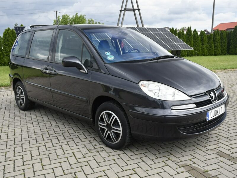 Peugeot 807 2,0hdi Elektr.Drzwi..7 Foteli.Parktronic.Hak.Klimatr 2 str.kredyt.OKAZ