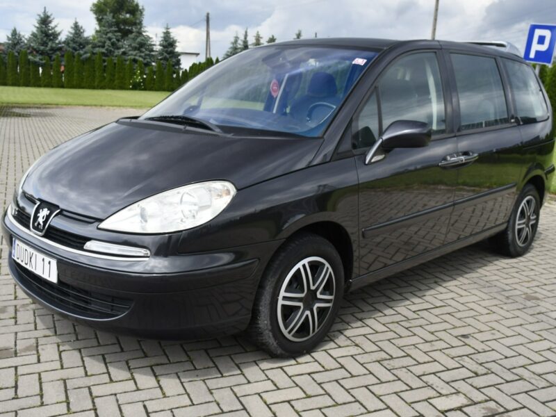 Peugeot 807 2,0hdi Elektr.Drzwi..7 Foteli.Parktronic.Hak.Klimatr 2 str.kredyt.OKAZ