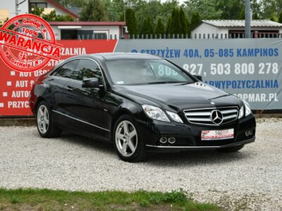 Mercedes E 250 E 250CDi Coupe 2.2 CDi 204KM Manual 2010r. Skóra Xenon NAVi Panorama W212 (2009-)